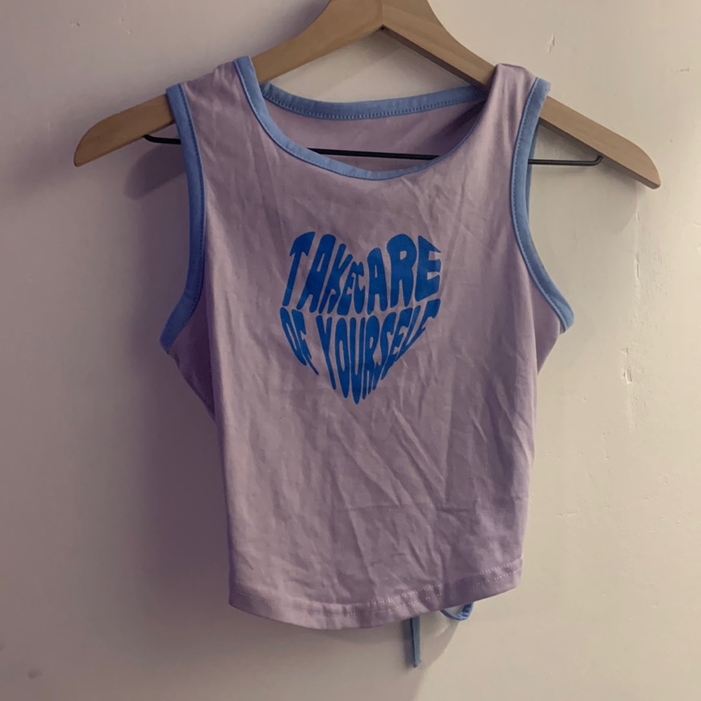 super cute open back shirt